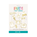 Party Props Oh Baby Gold C/10