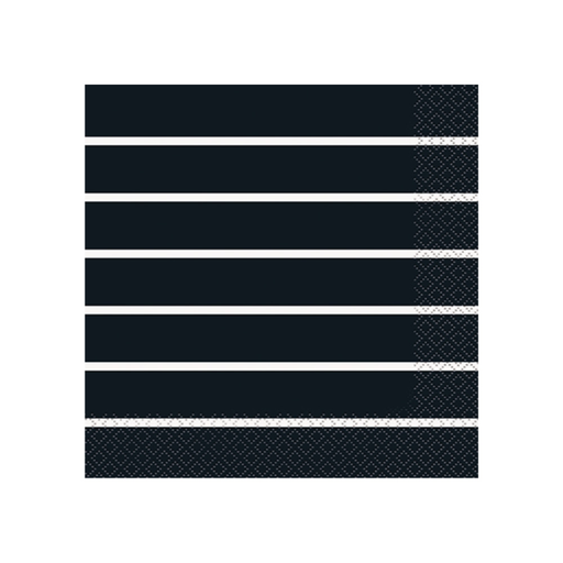 [P06.36941] Serv. Ch Striped Black 16pz