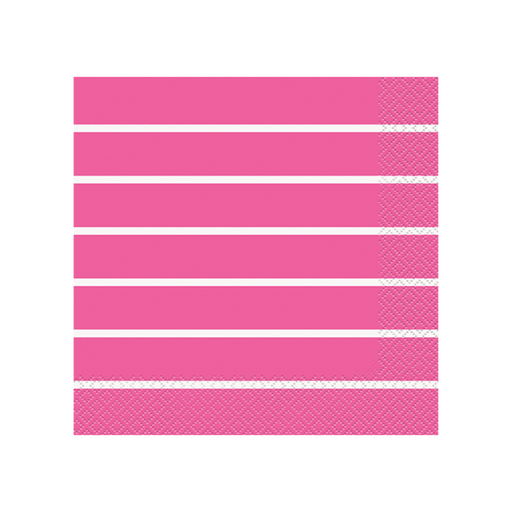 [P06.35531] Serv. Ch Striped Hot Pink 16pz