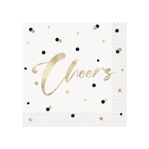 [P06.79441] Serv. Ch Silver Happy Birthday 16pz
