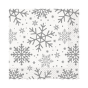 Serv. Gde  Silver & Gold Snowflake 16pz