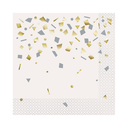Serv. Gde Gold Confetti Celebration C/20