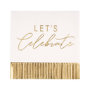 Serv. Gde Foil Gold Happy Birthday C/16