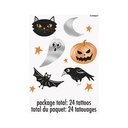 Tattoos Silver Foil Halloween C/24