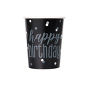 Glitz Black Vaso 9oz HBD