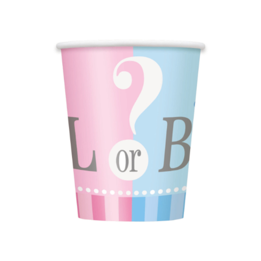 [P06.47386] Vaso 9oz Gender Reveal 8pz