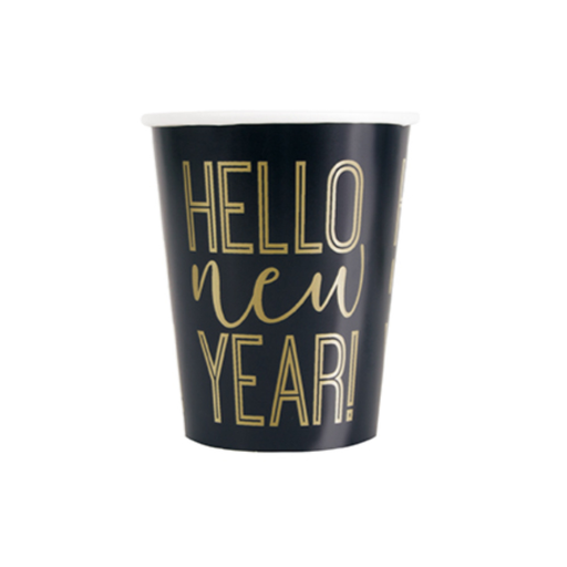 [P06.78136] Vaso 9oz Roaring New Years C/8
