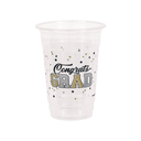 Vaso Plastico 16oz Starry Graduation 8pz