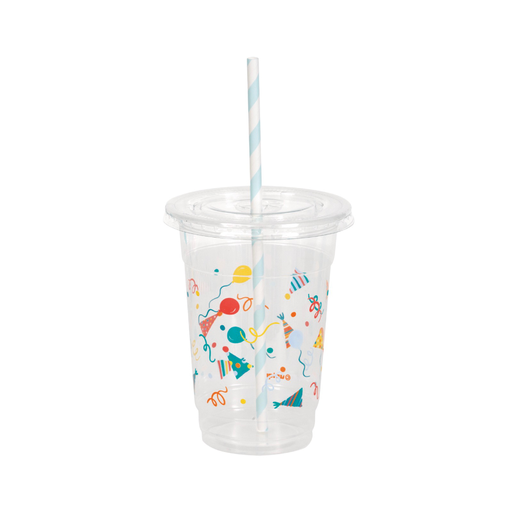 [P06.44435] Vaso Plástico 16oz Birthday Mayhem