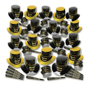 816-100 Gold Fireburst Party Kit for 100