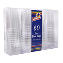 Shot Transparente 2oz 60pz