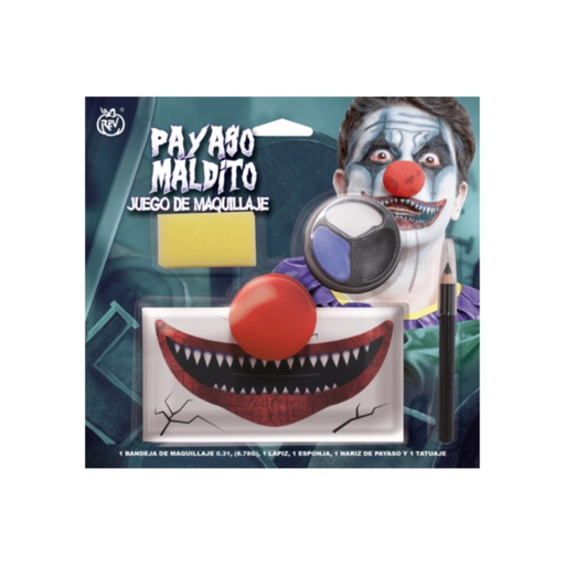 [P21.40006] Kit De Maquillaje - Evil Clown