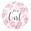 Baby Girl Pink Watercolor 28"