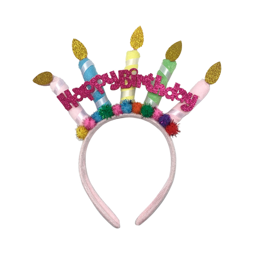 [P04.DI025] Diadema Happy Velitas Bday