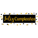 HB33 Metallic Happy Birthday