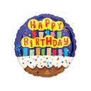 Happy Bday Candles 18"
