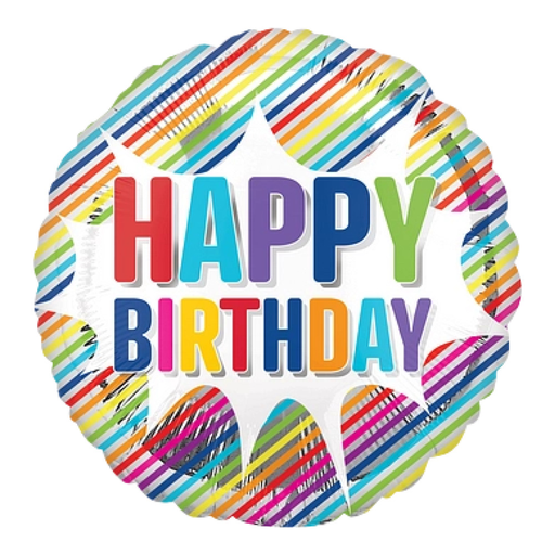 [GC.41783.02] HBD Striped Burst 28"