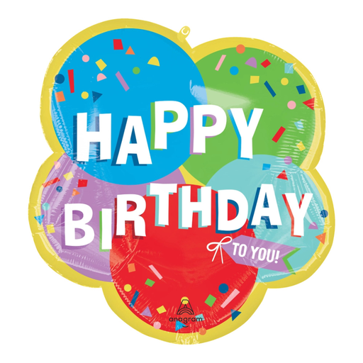 [GC.47387.02] Sunny Ballons Bday 28"