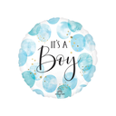 Baby Blue Pink Watercolor