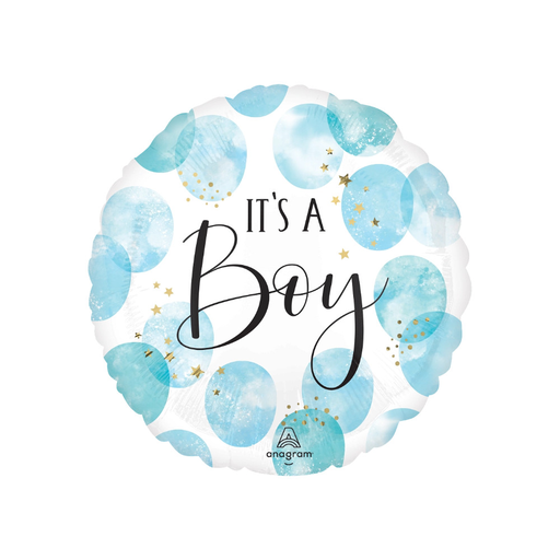 [GC.45691] Baby Blue Pink Watercolor