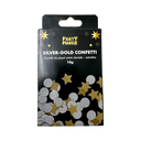 Confetti Papel Palta & Dorado & Estrellas 10gm