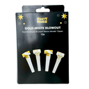 Espantasuegras Blanco-Dorado 12pz