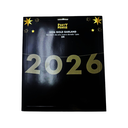 Banderín Año Nuevo Dorado 2026