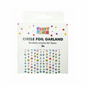 Banderín Circulos Foil