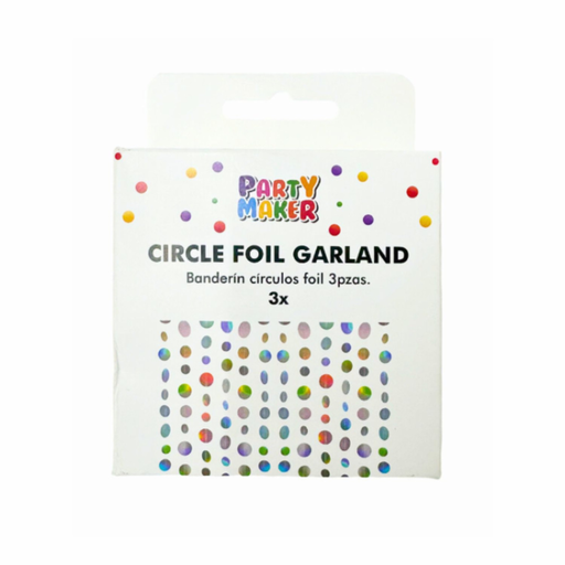[P08.608391] Banderín Circulos Foil