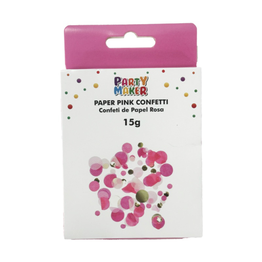 [P08.612009] Confetti Papel Rosa 15g