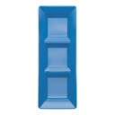 Charola Rectangular Azul Rey C/3
