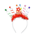 Diadema HBD Cake Candle