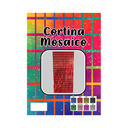 Cortina Mosaico Rojo