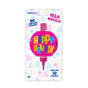 Vela Magica HBD Rosa