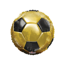 Globo 18" Soccer Gold y Negro