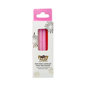 Velas Gama Rosa-Rojo 12pz