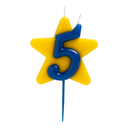 Vela # 5 Doble Deseo
