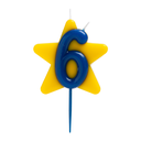 Vela # 6 Doble Deseo