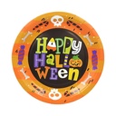 Plato Cartón Halloween Mod. 1 10 pz.