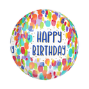 HB124 Orbz Painterly Dots Birthday