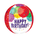 HB125 Orbz Birthday Balloons