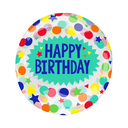 HB406 Crystal Clearz Happy Birthday Dots & Stars