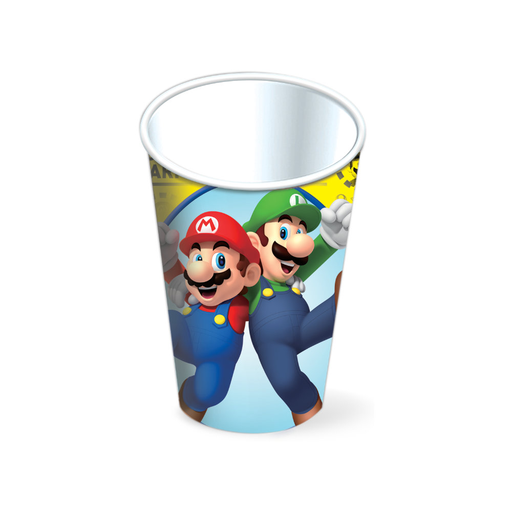 [P01.420/733] Vaso 9oz Lic Super Mario Bros 6pz