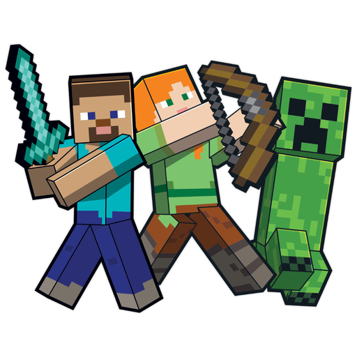 [P01.6016/874] Adorno Movil Minecraft