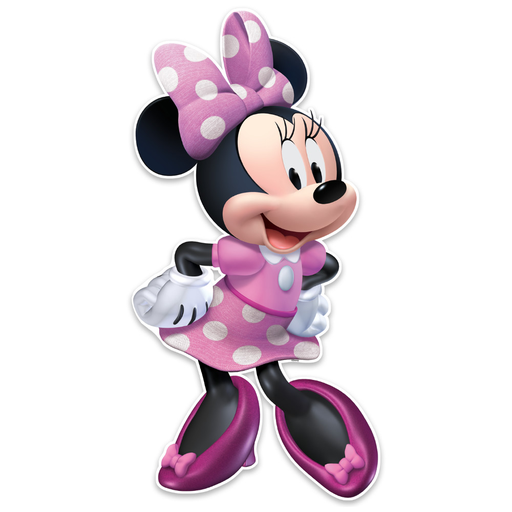 [P01.6016/691] Adorno Movil Minnie Mouse Rosa