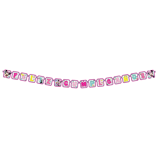 [P01.6017/691] Letrero Movil Minnie Mouse Rosa