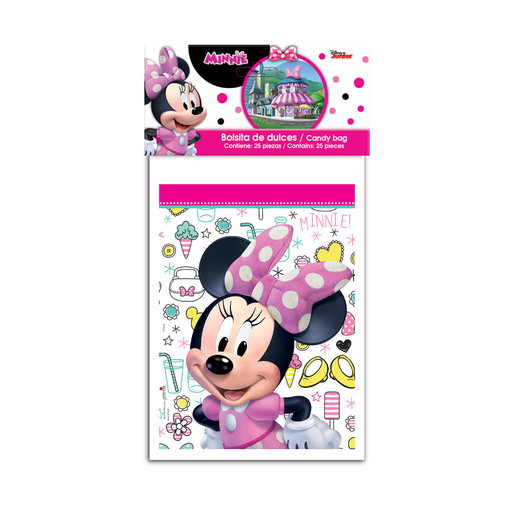 [P01.470/691] Bolsa Dul Minnie Mouse Rosa 25pz