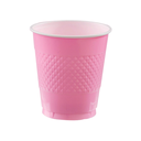 Vaso Plastico 12oz Rosa Bebe C/20