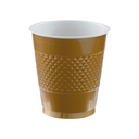 Vaso Plastico 12oz Oro C/20