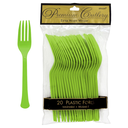 Tenedores Verde Kiwi C/20